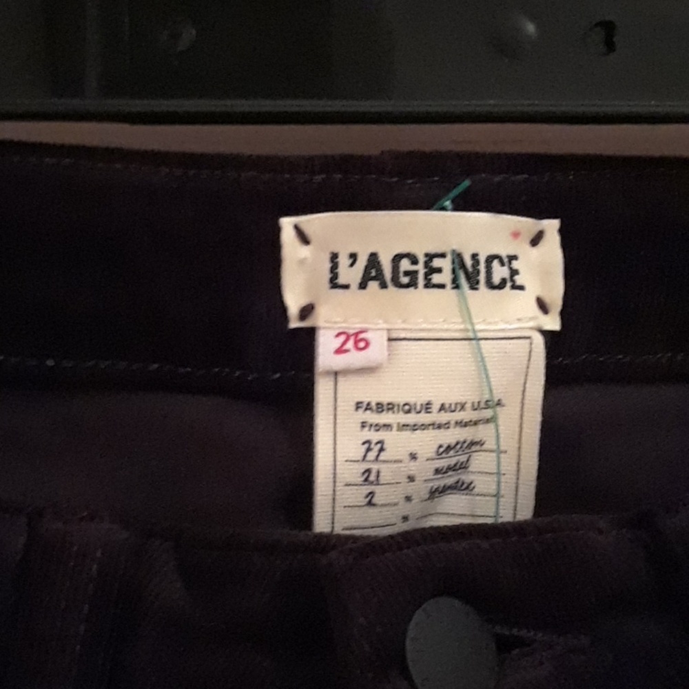 L'Agence brown new without tags corduroy pants